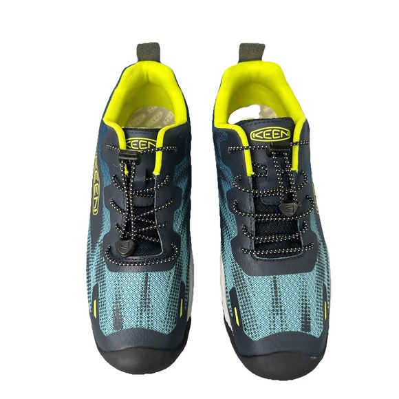 KEEN Youth Wanduro Speed Sneaker Legion Blue/Evening Primrose Size 7 - Picture 1 of 10